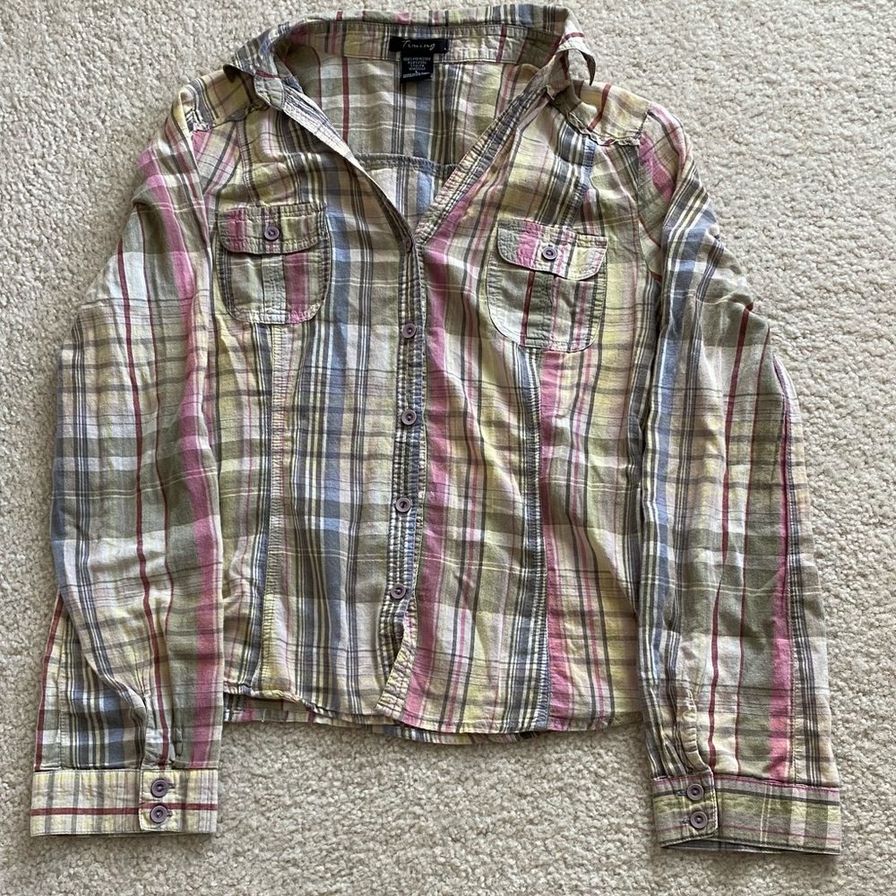 Cute Lightweight Girls Flannel